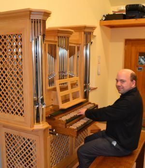 House organ Priory organist praises Skrabl house organ