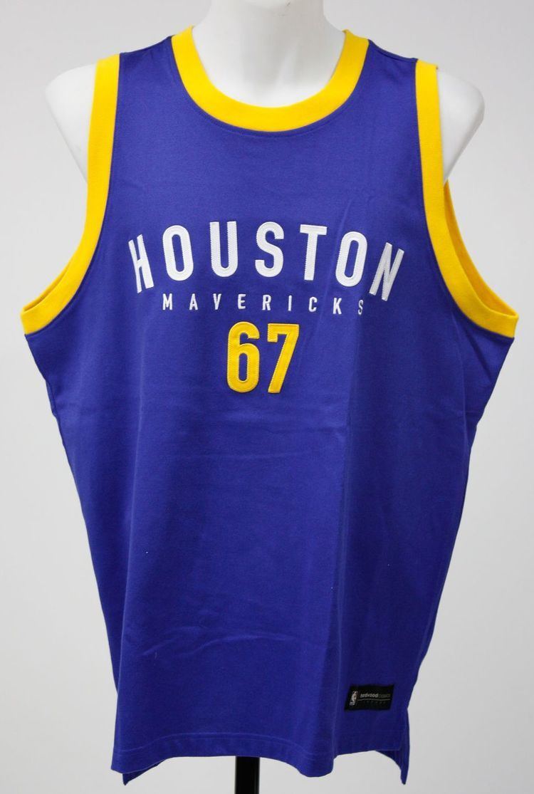 Houston Mavericks Lot Detail Houston Mavericks ABA Basketball Jersey