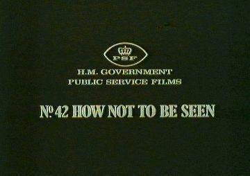 How Not to Be Seen PChucks Network How To Not Be Seen