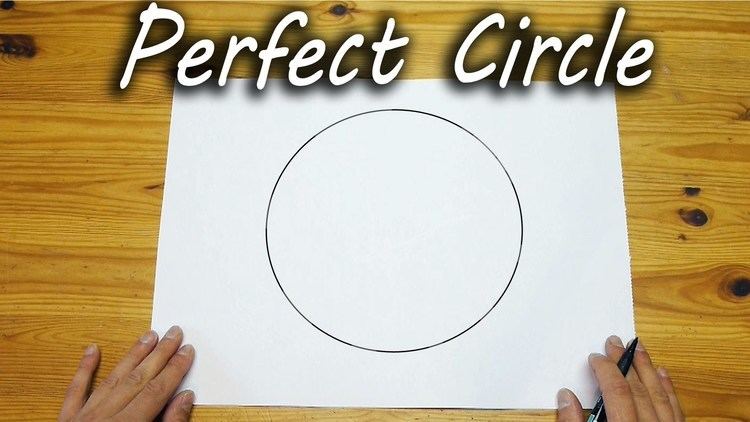 How to Draw a Perfect Circle How to Draw a Perfect Circle Freehand YouTube