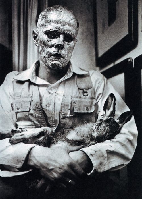 How to Explain Pictures to a Dead Hare How to Explain Pictures to a Dead Hare 1965 Joseph Beuys