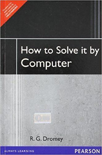 How to Solve it by Computer httpsimagesnasslimagesamazoncomimagesI4