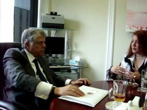 Howar Ziad Amy Ball Meets Iraqi Ambassador Howar Ziad YouTube