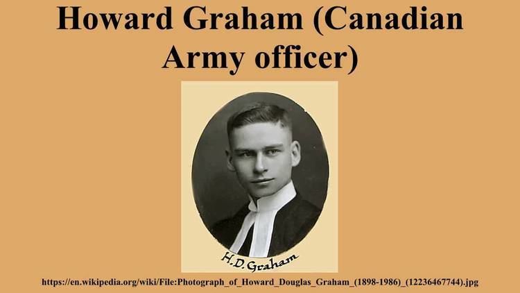 Howard Graham (Canadian Army officer) Howard Graham Canadian Army officer YouTube