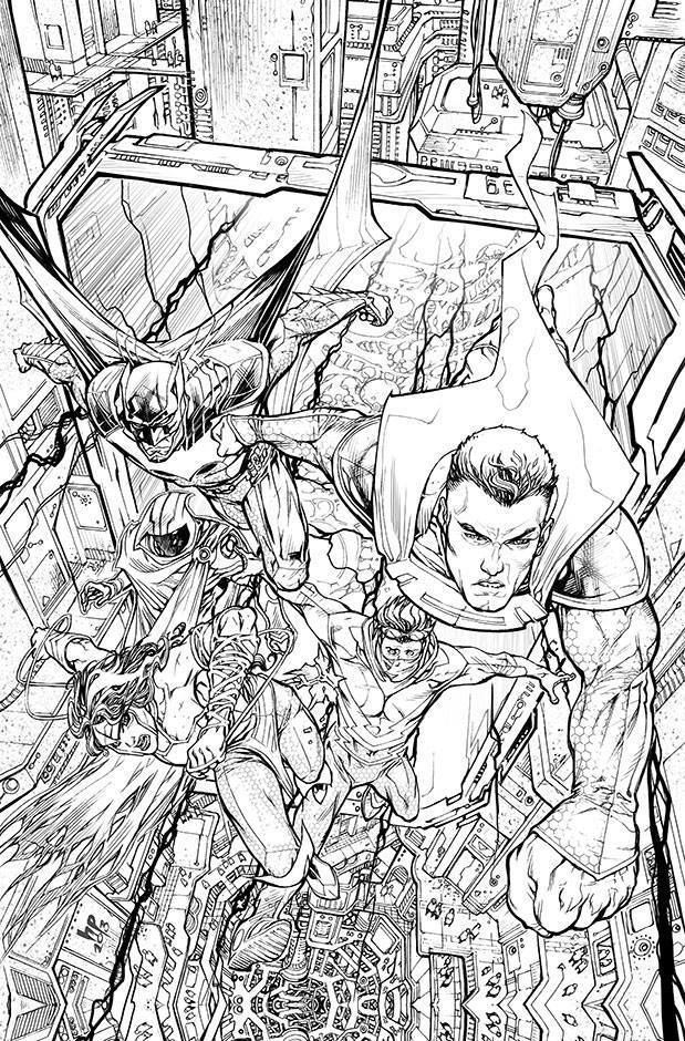 Howard Porter Justice League 3000 Artist Howard Porter Takes Fans Through His Process