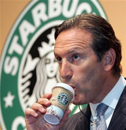 Howard Schultz Starbucks CEO Speaks Emails Tweets to DC No Donations for You