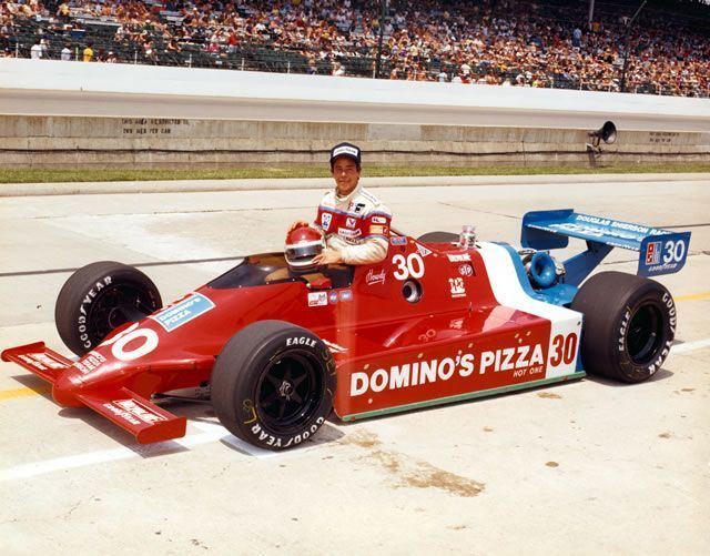 Howdy Holmes 1982 Howdy Holmes Dominos Pizza Douglas Shierson March Cosworth