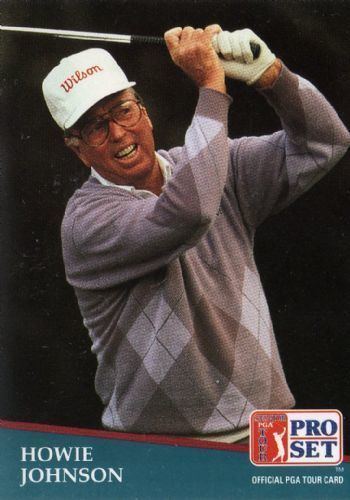 Howie Johnson HOWIE JOHNSON 253 Proset 1991 SENIOR PGA Tour Golf Trading Card