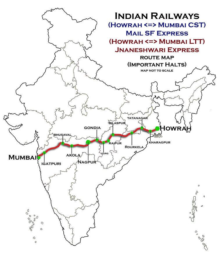 Howrah–Nagpur–Mumbai line