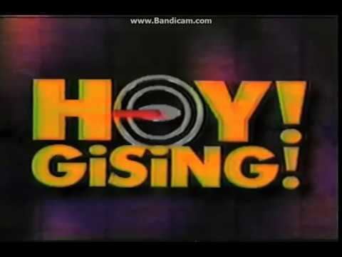 Hoy Gising! HOY GISING Bumper for TV PATROL Legazpi 1997 YouTube