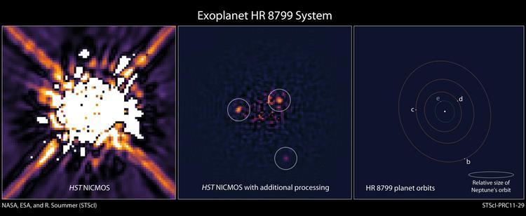 HR 8799 NASA New Planets Found in 10YearOld Hubble Data
