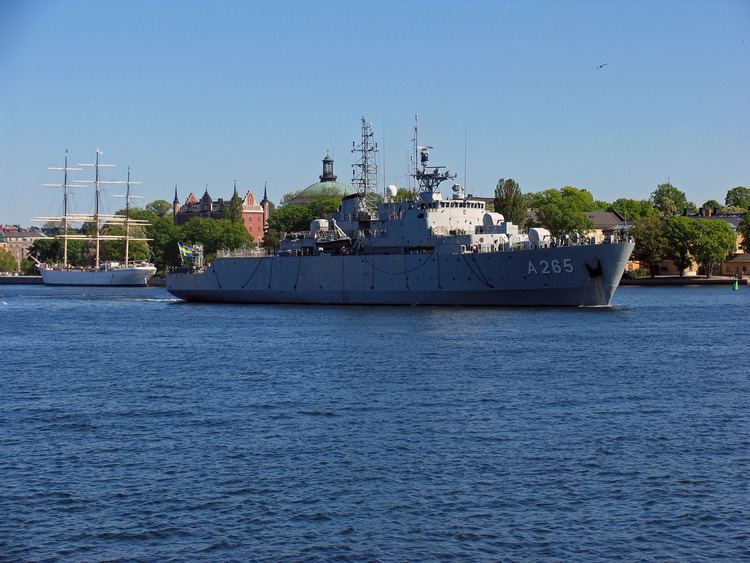 HSwMS Visborg (A265) HMS Visborg A265 Ruotsin laivaston komentoalus HMS Visbo Flickr
