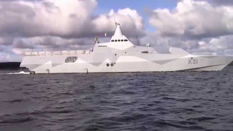 HSwMS Visby (K31) HMS Visby K31 YouTube