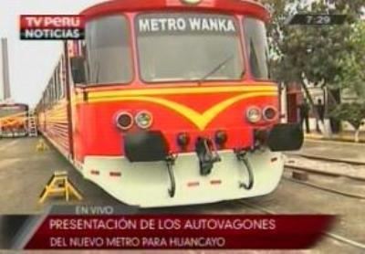 Huancayo Metro Presentan nuevo metro para Huancayo