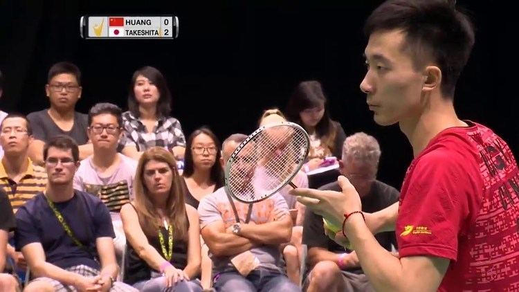 Huang Yuxiang SKYCITY New Zealand Open 2016 Badminton F M3MS Huang Yuxiang vs