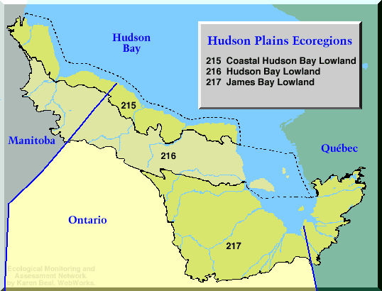 Hudson Plains Ecozone (CEC) Hudson Plains Ecozone