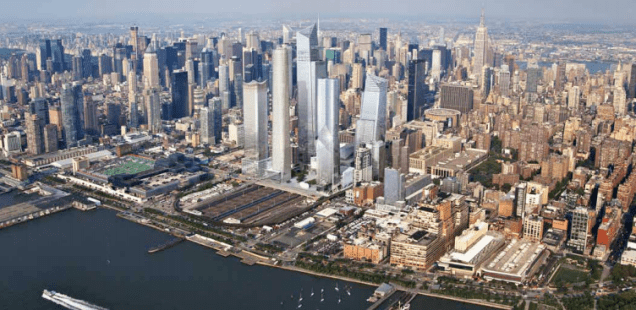 Hudson Yards, Manhattan How NYC39s Newest Neighborhood Will Float Above an Active Train Yard