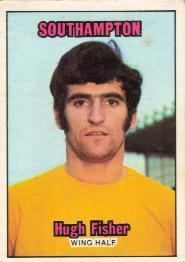 Hugh Fisher (footballer) cardslittleoakcomau197071abcorangebackssou