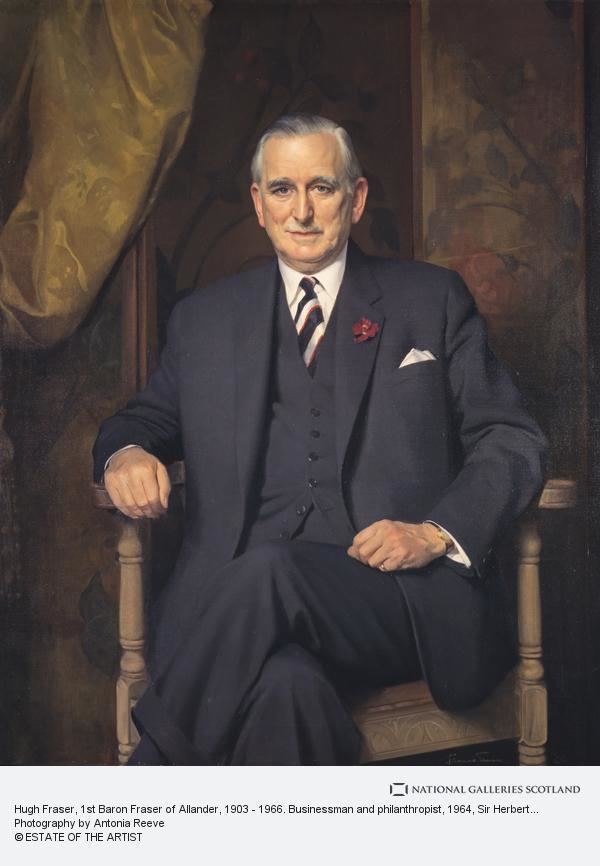 Hugh Fraser, 1st Baron Fraser of Allander Hugh Fraser 1st Baron Fraser of Allander 1903 1966 Businessman
