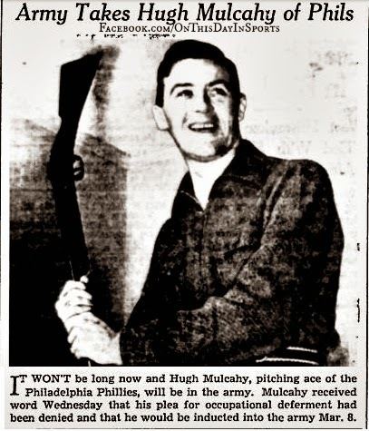 Hugh Mulcahy On This Day In Sports March 8 1941 Hugh Mulcahy becomes the first