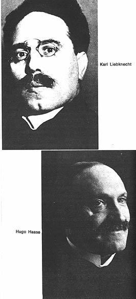 Hugo Haase Leon Trotsky Political Profiles Karl Liebknecht and Hugo Haase