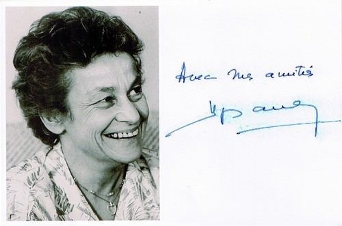 Huguette Bouchardeau Monde des autographes Autographe de Huguette Bouchardeau