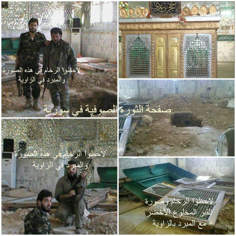 Hujr ibn 'Adi The Grave Of The Sahabi Hujr Ibn Adi ra In Syria
