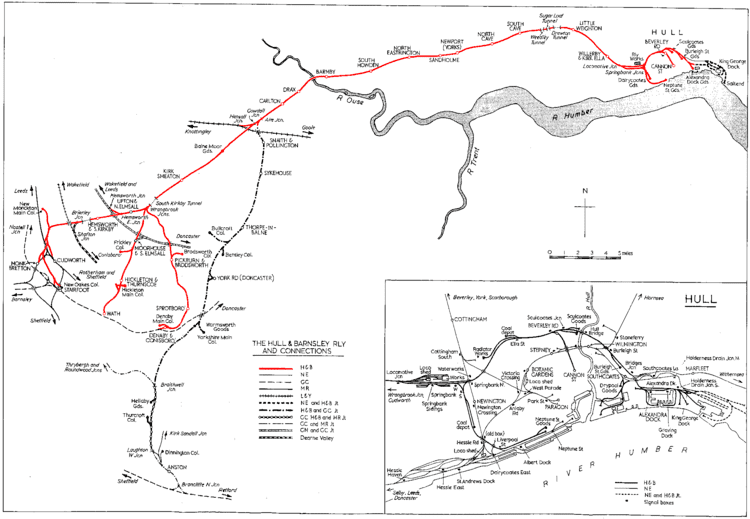 Hull and Barnsley Railway d240vprofozpicloudfrontnetcoHBRhbrmappng
