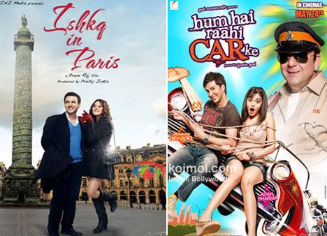 Box Office Predictions Ishkq In Paris vs Hum Hai Raahi CAR Ke Koimoi