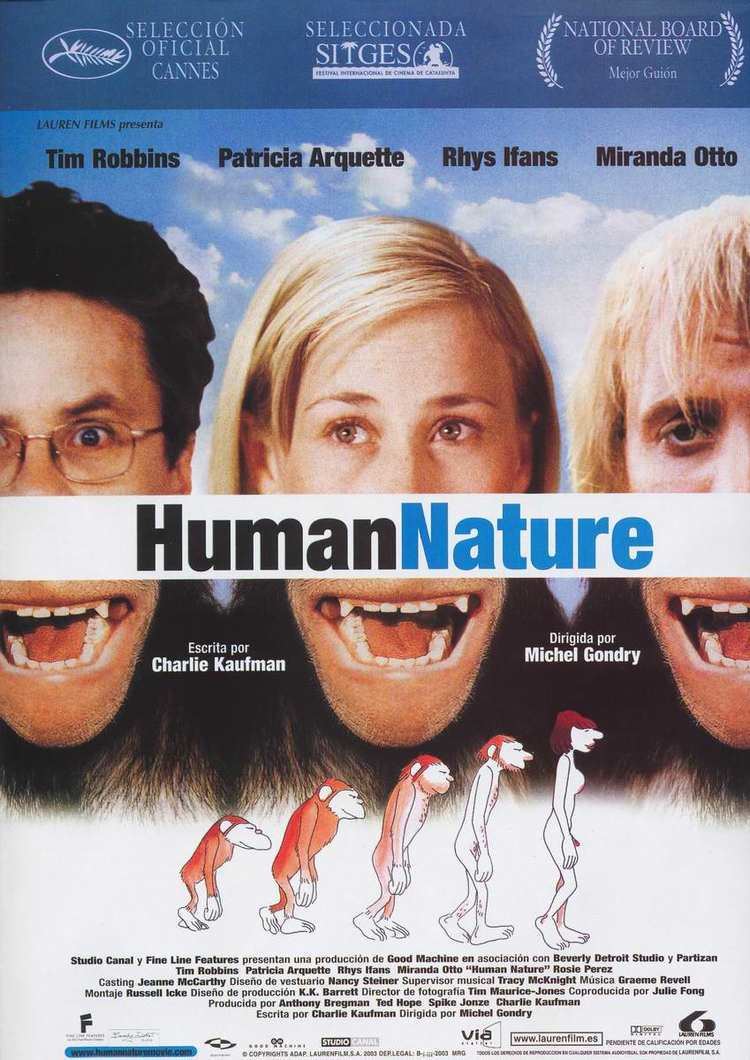 Human Nature (film) Human Nature 2001 Michel Gondry Charlie Kaufman Summer 2012