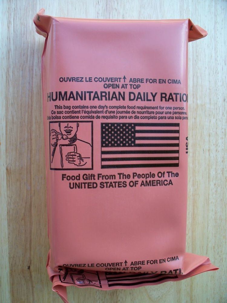 Humanitarian daily ration