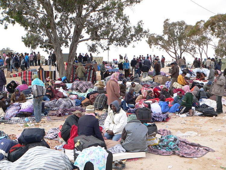 Humanitarian situation during the 2011 Libyan Civil War