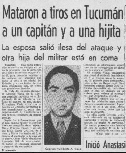 Humberto Viola 1 de diciembre de 1974 Una familia desgarrada Prisionero en Argentina