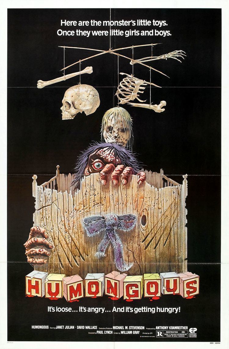 Humongous (1982 film) Humongous 1982 General Horror Films Extreme Horror Cinema