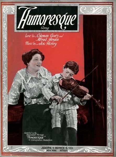 Humoresque (1920 film) silenthollywoodcomsitebuilderimageshumoresque