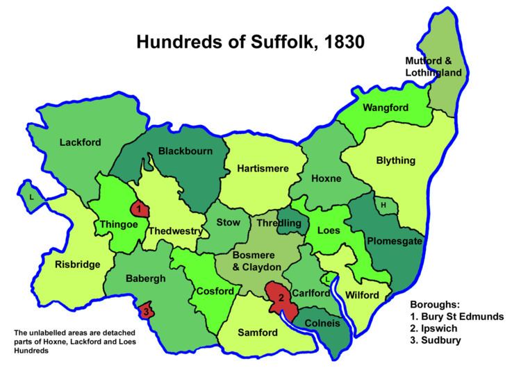 Hundreds of Suffolk