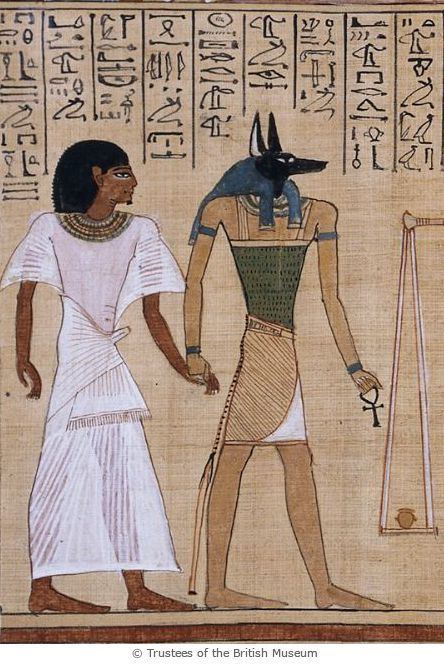 Hunefer Last Judgement Of Hunefer Book of Dead Egypt Ancient papyri