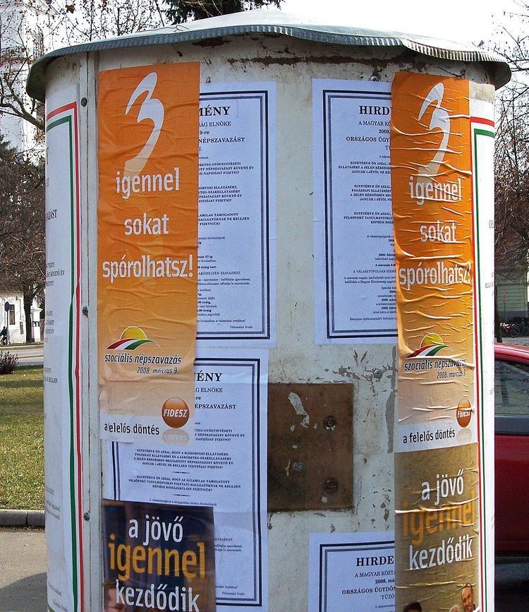 Hungarian fees abolition referendum, 2008