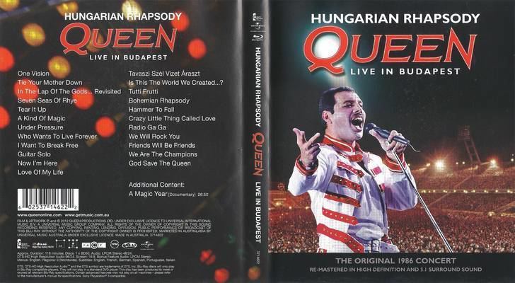 Hungarian Rhapsody: Queen Live in Budapest FreeCoversnet Queen Hungarian Rhapsody Live In Budapest 1986 R0