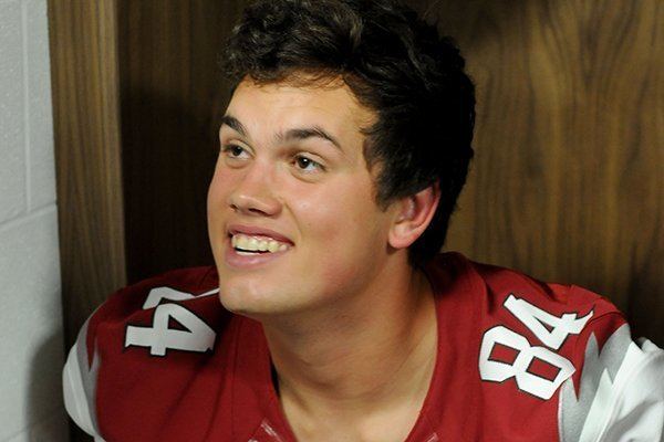 Hunter Henry WholeHogSports Hogs39 freshman tight end eager to block
