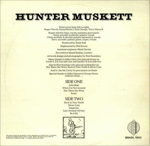 Hunter Muskett Hunter Muskett Hunter Muskett UK vinyl LP album LP record 449654