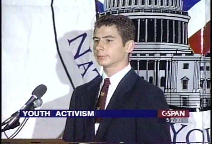 Hunter Scott Youth Activism May 2 2000 Video CSPANorg