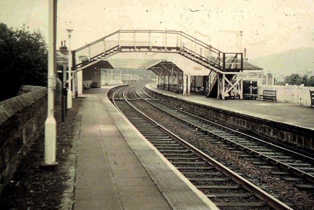 Huntly railway station