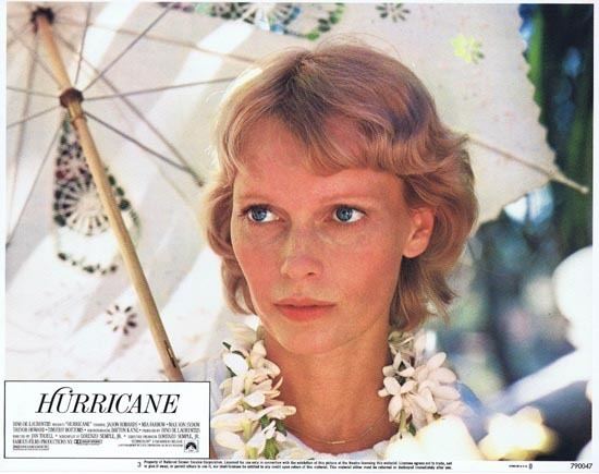 Hurricane (1979 film) HURRICANE 1979 Lobby Card 2 Mia Farrow portrait