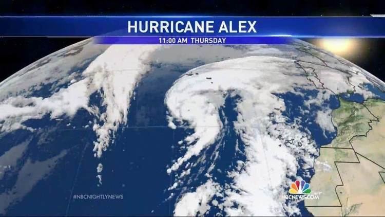 Hurricane Alex (2016) Azores Threatened by OutOfSeason Hurricane Named Alex NBC News