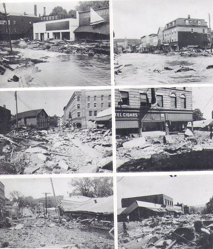 Hurricane Diane Winsted Connecticut 1955 Hurricane Diane Flood