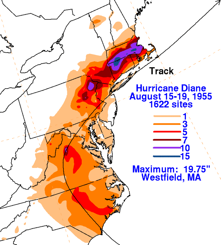 Hurricane Diane Hurricane Diane August 1719 1955