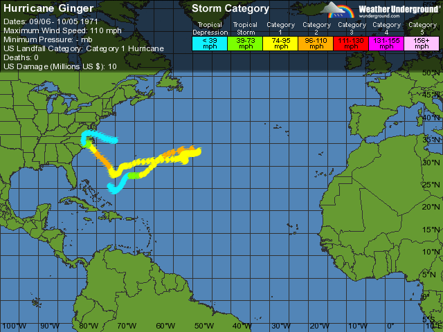 Hurricane Ginger Hurricane Ginger Weather Underground