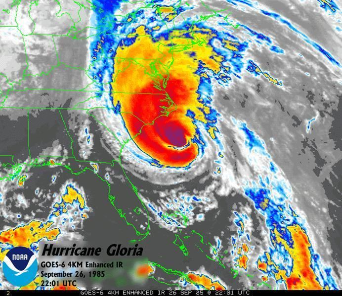 Hurricane Gloria Hurricane Gloria September 27 1985
