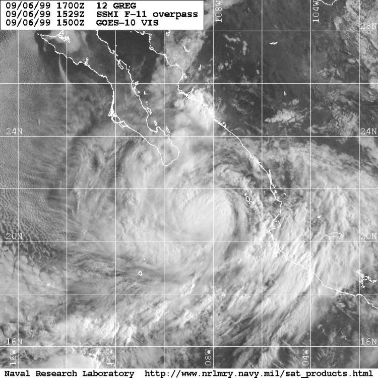 Hurricane Greg (1999) httpsuploadwikimediaorgwikipediacommons88